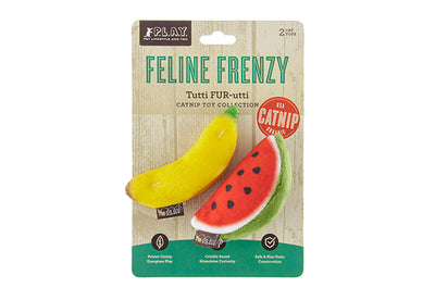 Feline Frenzy Tropical Fruits